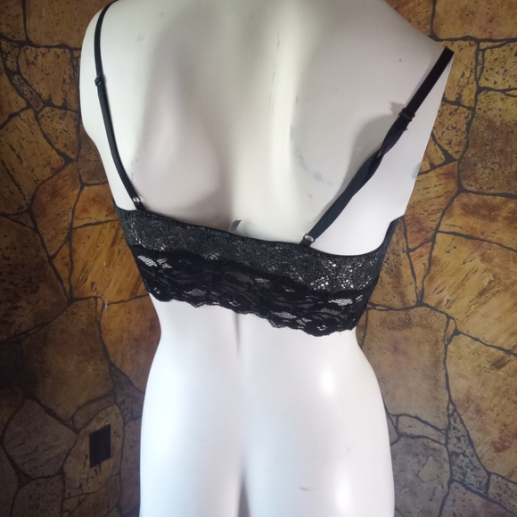 Sparkle & Fade Black Lace Bandeau - Picture 3 of 3